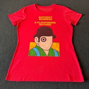 ANTHONY BURGESS A Clockwork Orange Women's Red T-Shirt Size XL